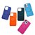 CAPA SILICONE AVELUDADA C/ INDUÇÃO CORES VARIADAS IPH 13PRO - Imagem 1