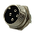 CONECTOR MIC MACHO 4 PINOS METAL S+B - Imagem 1