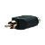 ADAPTADOR RCA MACHO X 2 JACK RCA S+B - Imagem 2