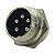 CONECTOR MIC MACHO 5 PINOS - METAL S+B - Imagem 1