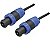 CABO SPEAKON MACHO + SPEAKON MACHO O.D.6.35MM PRETO 10M - Imagem 1