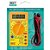 MULTIMETRO DIGITAL DT830D AMARELO COM BUZZER - Imagem 1