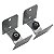 KIT MONTAGEM DE PAREDE P/ HOME THEATER CINZA QUALITY - Imagem 1