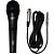 MICROFONE DINAMICO DE METAL M-K5 PROFISSIONAL PRETO CABO 3M O.D.5MM - Imagem 1