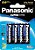 PILHA ZINCO-CARBON PANASONIC SUPER HYPER AA C/4 (00032) - Imagem 1