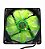 COOLER FAN 120MM 4 LEDS VERDE 1000RPM OEX GAME F10 - Imagem 2