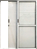 PORTA BALCÃO 3 FOLHAS UMA FIXA COM LAMBRIL ALUMINIO BRANCO LINHA PREMIUM - Imagem 1