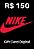 Cartão Vale Presente Gift Card Nike 150 Reais - Imagem 1