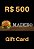 Cartão Vale Presente Madero R$500 reais - Gift Card Digital - Imagem 1