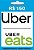 Cartão Uber Cash: Crédito Para Uber e Uber Eats - Saldo de R$150 - Imagem 1