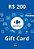 Cartão Vale Presente Carrefour R$200 reais - Gift Card Digital - Imagem 1