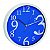 Relógio Design Azul Incoterm A-DIV-0060.00 - Imagem 1