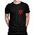 Camiseta Camisa Naruto Clã Uchiha Masculino Preto - Imagem 3