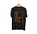 Camiseta Camisa Wakanda Pantera Negra Dourado masculino preto - Imagem 1