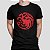 Camiseta Camisa Game Of Thrones Flag 01 Masculino preto - Imagem 2