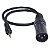 Cabo CL100 Cabo XLR Macho de Linha X Mini Jack P2 Estereo Com Rosca Para BodyPack sennheiser sk100 sk300 sk500 Sony UWP Azden 100 105 300 305 e Similares que tem o mesmo sistema - Imagem 1
