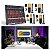 Setup Sistema Podcaster Com 04 Microfone Com Braços Articulado Cabos Balanceados Cabo USB Mesa Interface USB Para Live Streaming On Demand - Imagem 4