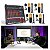 Setup Sistema Podcaster Com 04 Microfone Com Braços Articulado Cabos Balanceados Cabo USB Mesa Interface USB Para Live Streaming On Demand - Imagem 2