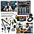 Kit audio para live influencie digital criador de conteudo produtor independente jd streaming on demand podcaster mesa interface de audio usb com microfone estudio profissional com braço articulado - Imagem 1