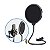 Tela pop filter para microfone condensador estudio com sistema ant puf para proporcionar uma gravação de qualidade fabricado com material de excelente qualidade - Imagem 3