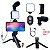 Kit Setup Microfone Com Tripé Apoio Interface USB-C Com  P3 Para Iphone 15 Entrevista Reportagem Live Streaming Para Iphone 15, Samsung, Xiaomi, Moto G, Huawei, LG, - Imagem 3