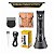 Maquina Kemei KM-1845 2 IN 1 Desmatador de Joias Aparador de Pelos e Acabamento Serie Premium Com Sistema Shaver e Lamina Ceramica - Imagem 11