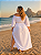 Vestido Longo Branco Flare - Imagem 2