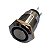 Interruptor 3A 127V Redondo Push/Bottom C/Luz Azul - Imagem 1