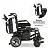 Cadeira de Rodas Motorizada Modelo D800 Até 120 Kg - Dellamed - Imagem 7