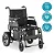 Cadeira de Rodas Motorizada Modelo D800 Até 120 Kg - Dellamed - Imagem 8