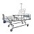 Cama Hospitalar Fowler Pro 3 Em Chapa Suporte De Soro Procirúrgica - Health Clean - Imagem 1