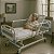 Cama Hospitalar Fowler Pro 3 Em Chapa Suporte De Soro Procirúrgica - Health Clean - Imagem 3