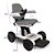 Cadeira De Rodas Motorizada Dobrável Até 120Kg Spacemed - Dellamed - Imagem 8