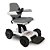Cadeira De Rodas Motorizada Dobrável Até 120Kg Spacemed - Dellamed - Imagem 1