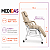 Maca Poltrona Fixa Estética Reclinável Soft Bege base Branco Com 2 Bandejas - Akmed - Imagem 4