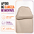 Maca Poltrona Fixa Estética Reclinável Soft Bege base Branco Com 2 Bandejas - Akmed - Imagem 2