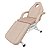 Poltrona Maca Fixa Reclinável Soft Bege base Branco Com 2 Bandejas - Akmed - Imagem 8