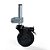 Roda Frontal Com Suporte E Tubo Para Cadeira De Banho 150KG SC102A - Hidrolight - Imagem 1