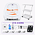 Cryotecar Equipamento De Criofrequência, Radiofrequência E Tecarterapia- Ibramed - Imagem 1