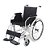 Cadeira de Rodas Modelo D100 Dobrável Resistente Até 100kg Dellamed Embalagem Danificada - Outlet - Imagem 2