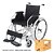 Cadeira de Rodas Modelo D100 Dobrável Resistente Até 100kg Dellamed Embalagem Danificada - Outlet - Imagem 1