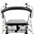 Andador 4 Rodas Para até 135Kg Código: SC302 - Hidrolight - Imagem 3