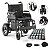 Cadeira de Rodas Motorizada Modelo D800 + Almofada de Ar - Dellamed - Imagem 1