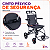 Cadeira De Rodas Para Transporte Até 100Kg - Hidrolight - Imagem 2