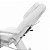 Poltrona Maca Fixa Reclinável Soft Branca Plastificada Com 2 Bandejas - Akmed - Imagem 5