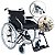 Cadeira De Rodas Alumínio Premium Até 150Kg Código: AL11 - Hidrolight - Imagem 1