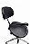 Mocho Sela Split Assento Ergonômico Com Encosto Preto AL-D016 - Akmed - Imagem 1