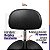 Mocho Sela Split Assento Ergonômico Com Encosto Preto - Akmed - Imagem 3