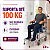 Cadeira De Banho S50 Azul Dobrável Até 120 Kg - Supermedy - Imagem 2