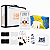 Neurodyn Portable TENS Ibramed Profissional 2 Canais + Kit Completo com Balança e Bolsa - Imagem 1